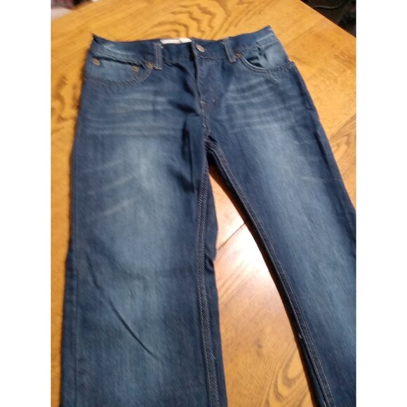 LEVI STRAUSS 511 Jeans Womens 14 27 X 27 BLUE Preowned Used Summer - Picture 3 of 12